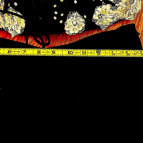 EUCAlbertoMakaliSEXYFLATTERING.Bustier &PANTSLACE&SEQUIN.S:12.Unique&Gorgeous - Picture 15 of 15